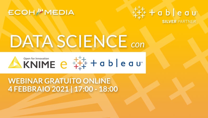 Live Webinar Data Science con Knime e Tableau